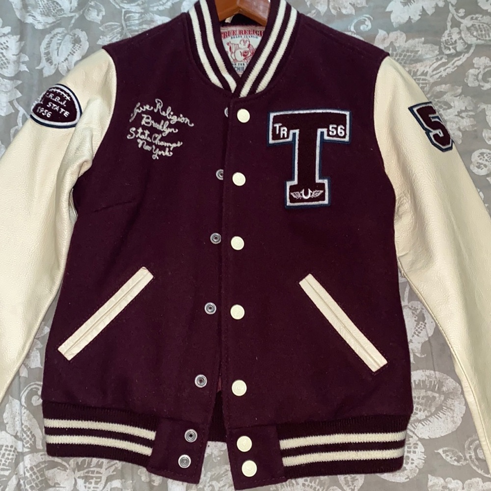 True Religion Varsity Jacket